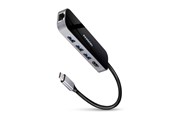 USB-Hubs - AXAGON SuperSpeed USB-C Hub USB-Hubs - USB 3.2 - 6 - Schwarz - HMC-6GL