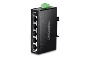 Switches - TRENDnet TI-ELC50 - Version V1 - switch - industrial mini - 5 ports - TAA Compliant - TI-ELC50