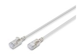 Netzwerk - Kabel - DIGITUS patch cable - grey - Grau - 10m - DK-1632-A-100S