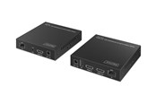 Repeater, boosters, bridges & Transceiver - DIGITUS - Extender Set - KVM / audio / serial / USB extender - HDMI 1GbE USB - DS-55348