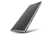 Tastaturen - AXAGON USB-C 9-in-1 Keyboard HUB - US International - Schwarz - HMC-KB-US