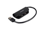 USB-Hubs - AXAGON 2.0 USB-A Hub USB-Hubs - USB 2.0 - 4 - Schwarz - HUE-X4B
