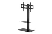 Wandhalterungen, AV-Halterungen & AV-Möbel - Gembird stand - for TV - black - Max 60 kg - recommended for 43"-86" - TVS-86ST-01