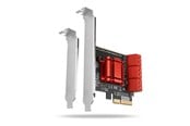 Controller - AXAGON 6 × Internal SATA 6G Port PCIe Controller - PCES-SA6