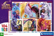 Puzzle - Clementoni Puzzle Unicorn Academy - 6 Portraits 104pcs. Boden - 25094