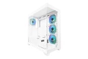 Gehäuse - LC Power 715W - midi-tower - ATX - Gehäuse - Tower - Weiß - LC-715W-ON