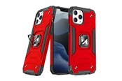Handys - Cover & Cases - Wozinsky Ring Armor case for iPhone 14 Pro armored cover magnetic holder ring red - 9145576265567