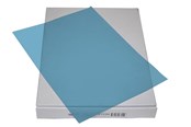 Taschen, Umschläge und Register - BRIGHTOFFICE Charteque A4 100 pcs clear blue plastic - 97326