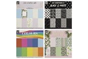 Blöcke, Formulare und Notizbücher - Creative Craft Group Block Design 15*15cm. 30 sheets 100g. - CR4015/GE