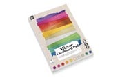 Blöcke, Formulare und Notizbücher - Creative Craft Group Block A4 Mirror Cardboard 250g. 10 ass. - CR0044/GE