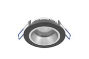 Smart-Home - EGLO YEBRA-Z MATTER recessed spot Ø87 RGB/CCT 490lm black/silver - 902298