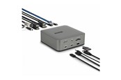 Dockingstationen - StarTech.com - docking station - USB-C / USB4 / Thunderbolt 3 / Thunderbolt 4 / Thunderbolt 5 / USB-A - DP HDMI - 1GbE - TAA Compliant - 215UE-TB5USB4DOCK