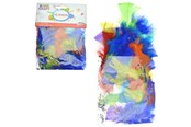 Spielzeug - Creative Craft Group Feathers 60 pieces in different colors - 06509