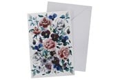 Hobby-Zubehör - SCANSEASON Card with envelope FLOWERS11*17cm - 100261