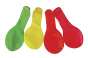 Hobby-Zubehör - SCANSEASON Balloon Latex neon colors 23cm 10 pcs - 100311