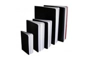 Papier, Fotopapier und Etiketten - BRIGHTOFFICE Notes black wax A6 INDEX - 12031