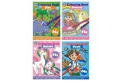 Hobby-Zubehör - Hobby Mate Coloring book A5 64 pages assorted designs - 150109