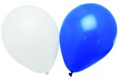 Hobby-Zubehör - SCANSEASON Balloon blue and white 12 pcs. 23cm. - 253011