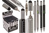 Utensilien zum Schreiben und Zeichnen - OUT OF THE BLUE MultiTool ballpoint pen. 6 in one. - 29/2768