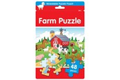 Spielzeug - Alligator Puzzle game Puzzle Bag FARM - 3323