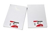 Papier, Fotopapier und Etiketten - BRIGHTOFFICE Standard pad A6 LIN. 3-pack - 97416