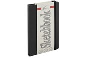 Hobby-Zubehör - Creative Craft Group Sketchbook 13*21cm. 120 pages. 130g. Black - AR0316/GE