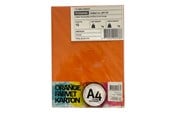 Papier, Fotopapier und Etiketten - Hobby Mate Cardboard A4 220g. 10 sheets ORANGE - OFF1137