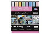 Hobby-Zubehör - Zieler 8 Acrylic Paint Markers Pastel color - Z09299561