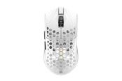 Maus - Arbiter AKITSU Medium - Ultralight 40g Carbon-fiber - Gaming Maus (Weiß) - AR-25-AKITSUM-WH