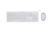 Tastaturen - HP 230 Wireless Mouse and Keyboard Combo EU English - Tastatur & Maus Set - Englisch - Weiss - 3L1F0AA#ABB
