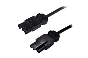 Stromkabel (Extern) - Deltaco - power extension cable - GST18i3 to GST18i3 - 1 m - DEL-118E1