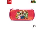 Gaming Zubehör - PowerA Slim Case für Nintendo Switch 2 - Mario und Freunde, offiziell lizenziert, Schutzhülle, Platz für 10 Softwarekarten - NSCS0550