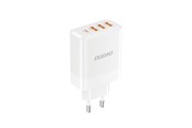 Handys - Adapter und Ladegeräte - Dudao A5HEU network charger 3x USB-A 1x USB-C PD20W - white - 6976625332694