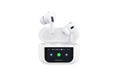 Kopfhörer/Headsets - Dudao U19 in-ear TWS wireless Bluetooth 5.3 headphones with LED display - white - 6976625332724