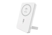 Powerbank (Akku) - Dudao Powerbank K14S+ 10000mAh 20W USB-A / USB-C / MagSafe with stand - white Powerbank (Akku) - Weiß - 10000 mAh - 6976625333097
