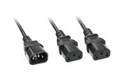 Stromkabel (Extern) - Lindy - power splitter - IEC 60320 C14 to power IEC 60320 C13 - 2 m - 30039