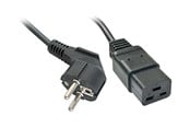 Stromkabel (Extern) - Lindy Schuko to C19 Mains Cable - 2m - 30344