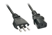 Stromkabel (Extern) - Lindy - power cable - CEI 23-50 to power IEC 60320 C13 - 2 m - 30413