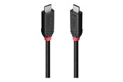 USB Kabel - Lindy Black Line - USB-C cable - 24 pin USB-C to 24 pin USB-C - 1 m - 37001