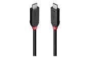 USB Kabel - Lindy Black Line - USB-C cable - 24 pin USB-C to 24 pin USB-C - 2 m - 37002