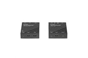 Repeater, boosters, bridges & Transceiver - Lindy 70m Cat.6 HDMI 4K60 USB and Audio KVM Extender - 39383