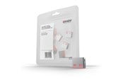 Systemzubehör - Lindy USB A Port Blockers Pink (10-Pack) - 40460