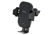 Handys - Adapter und Ladegeräte - Deltaco Wireless car charger | 15 W | automatic open and close | dual mounts | black - QI-C1001
