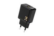 Handys - Adapter und Ladegeräte - Dudao  A23 2.4A USB-A Charger - Black - 6976625333998