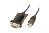 Netzwerkadapter (Netzkarte, Druckserver, u.s.w.) - Lindy USB to Serial Converter Lite - serial adapter - USB - RS-232 - 42855