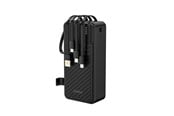 Powerbank (Akku) - Dudao K11 Max Powerbank with Built-in Cables Powerbank (Akku) - schwarz - 30000 mAh - 6977196681914