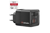 Handys - Adapter und Ladegeräte - Verbatim - 65W 2 Port with Retractable Cable - 32217