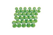 Hobby-Zubehör - Colorations - Lowercase Clay Stamps 26 pcs. - DOUGHLC