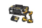 Schraub/Bohrmaschinen - Dewalt DCK2051P2T-QW Power Tool Combo Kit - DCK2051P2T-QW