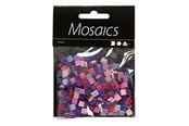Kunst & Handwerk Ausstattung - Creativ Company - Mini Mosaic Purple 10x10mm 25 grams - 51928